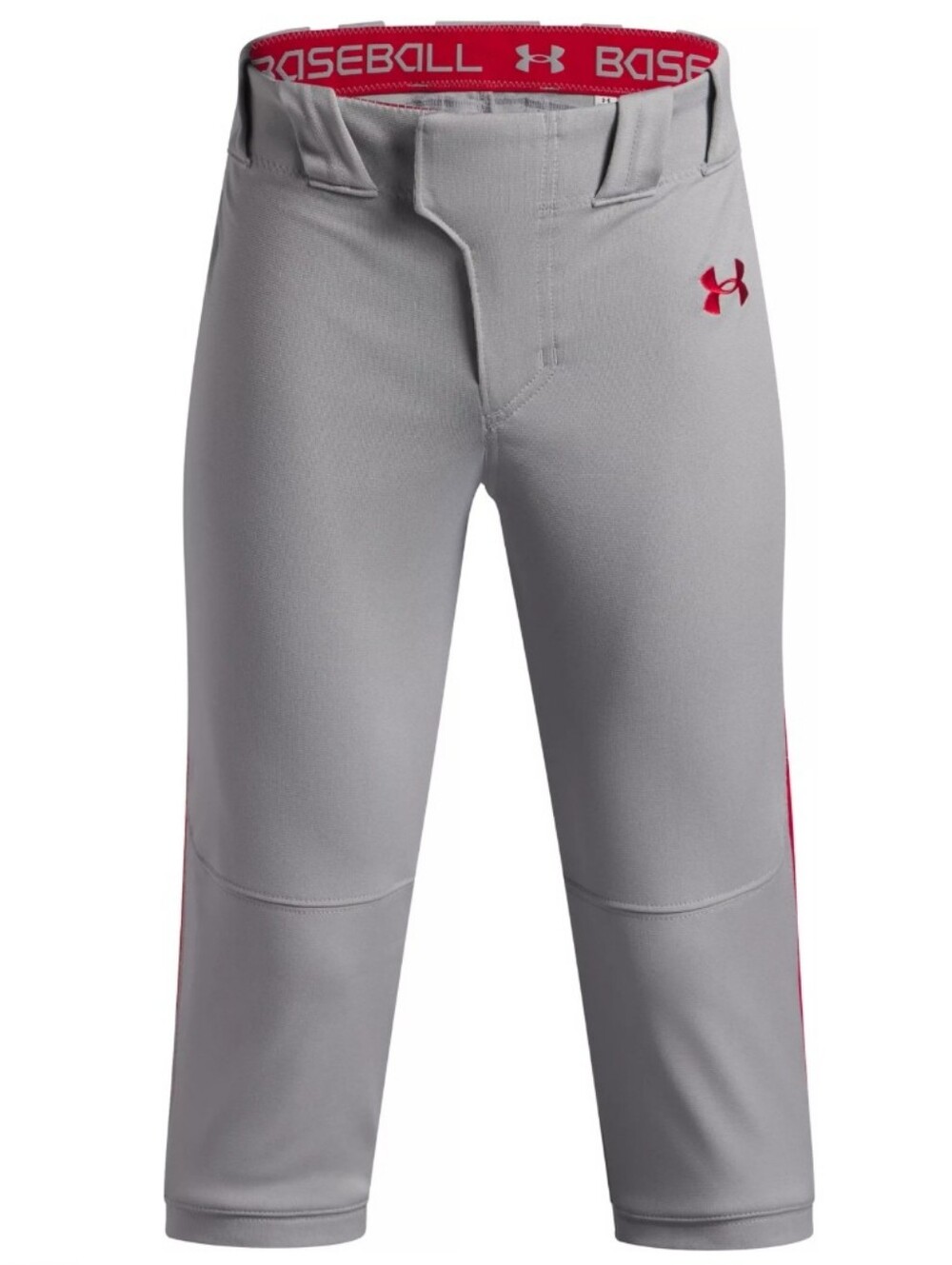 Under Armour Utility Pro Knicker Gray Piped Baseball Pants